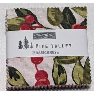 Pine Valley Mini Charm Pack by Basic Grey for Moda
